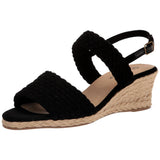 Bella Vita Mariella Sandal Black  51-3351 Women's