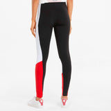 Puma AS Leggings Black-White-Red  532874-01 Women's