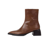 Vagabond Shoemakers Vivan Leather Bootie Mud  5453-001-19 Women's