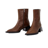 Vagabond Shoemakers Vivan Leather Bootie Mud  5453-001-19 Women's