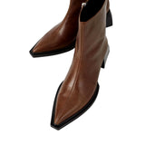 Vagabond Shoemakers Vivan Leather Bootie Mud  5453-001-19 Women's