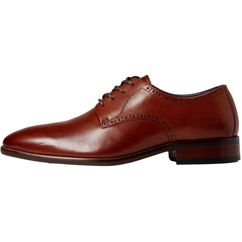 Johnston & Murphy Stockton Plain Toe Tan  59-2470-240 Men's