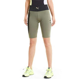 Puma Evide Highwaist Short Tights Deep Lichen Green  596307-60 Women's