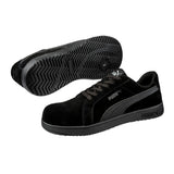 Puma Iconic Suede Low EH Black / Black / Black  640345 Women's