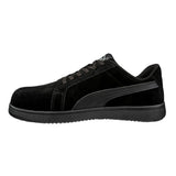 Puma Iconic Suede Low EH Black / Black / Black  640345 Women's