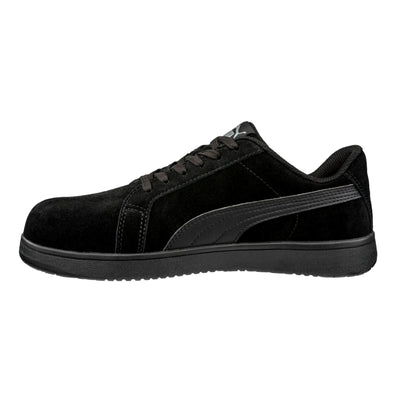 Puma Iconic Suede Low EH Black / Black / Black  640345 Women's