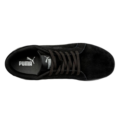 Puma Iconic Suede Low EH Black / Black / Black  640345 Women's