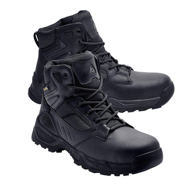ACE Work Boots Shoes for Crews Defender 6" NCT Black  71183 Men's