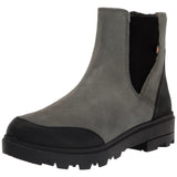 Bogs Holly Chelsea Leather Boot Green Ash  72839-337 Women's