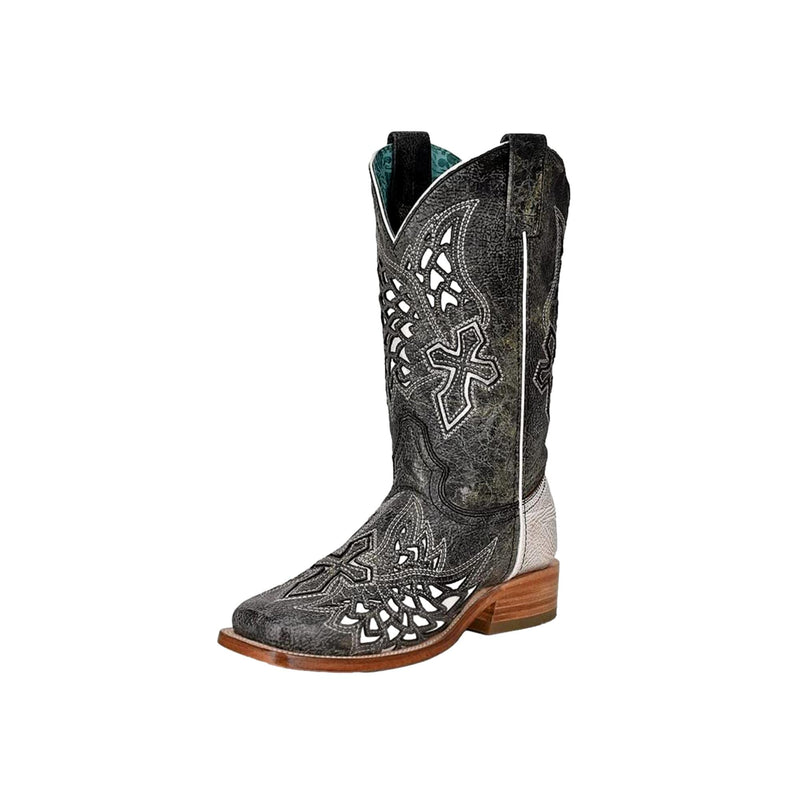 Corral Boots A4333 Black / White  A4333 Women's