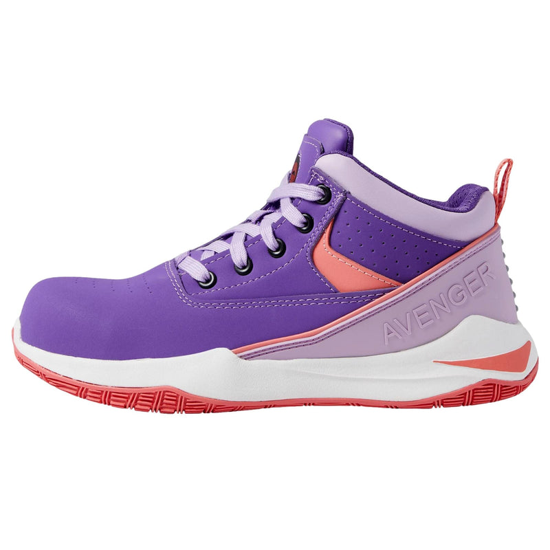 Avenger Work Boots Reaction CN Purple / Peach  A834 Women's