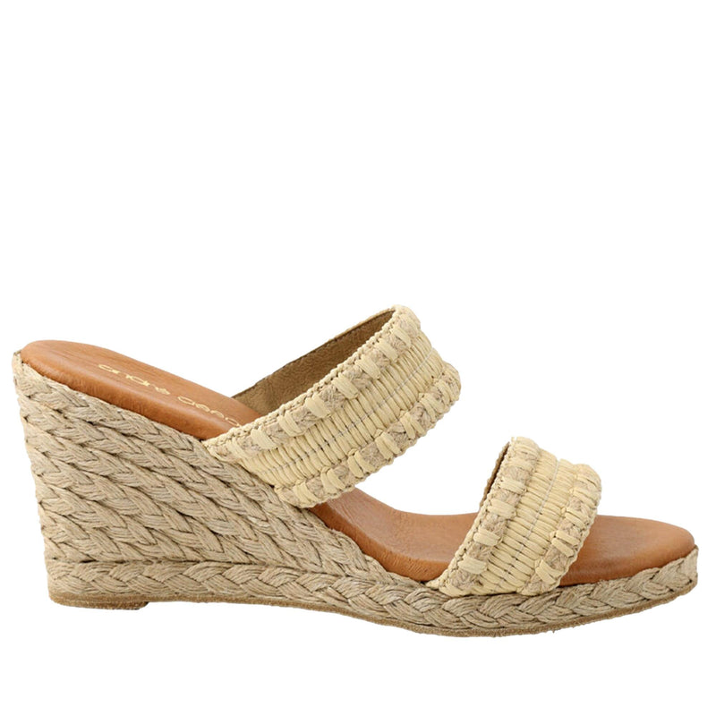 Andre Assous Nolita Raffia Sand  AA1NOL20 Women's
