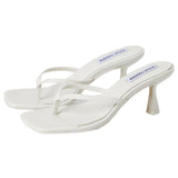 Steve Madden Allies White Leather  ALLI09S1-WHT Women's