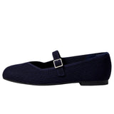 Anne Klein Amerie Ballet Flat Navy  AMERIE-NVY Women's