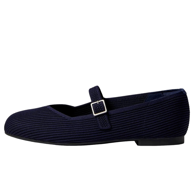 Anne Klein Amerie Ballet Flat Navy  AMERIE-NVY Women's