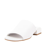 Steve Madden Ander Sandal White Leather  ANDER-WHT Women's