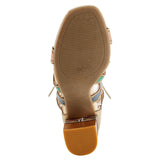 L'Artiste by Spring Step Artdeco Beige Multi  ARTDECO-BGEMLT Women's