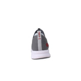 Kuru Atom Slip On Cloud Grey / Cardinal Red  ATOM-CGCR Men's