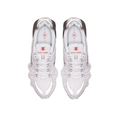 Nike Shox TL White / White - Metallic Silver  AV3595-100 Men's