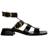 Steve Madden Aylin Sandal Black  AYLI02S1-BLK Women's