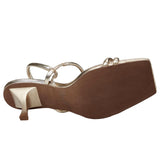 Seychelles Banks Platinum Metallic Leather  BANKS-060 Women's