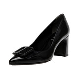 Anne Klein Baretta Black Patent  BARA01F9-BLK Women's