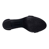 Bandolino Armory Heeled Sandal Navy  BNARMORY2-423 Women's