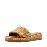 Steve Madden Boardwalk Natural Raffia  BOAR02S1-NAT Women's