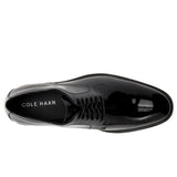 Cole Haan Modern Essentials Plain Toe Ox Black Patent  C38447 Men's