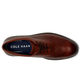 Cole Haan Grandflex Dress Laser Oxfords Mahogany  C40333 Men's