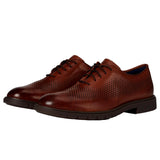Cole Haan Grandflex Dress Laser Oxfords Mahogany  C40333 Men's
