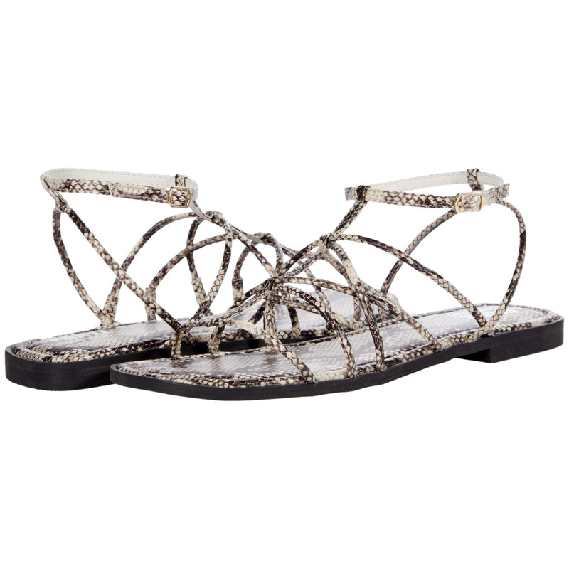 FARYL by FaryIrobin Calli Black / White Snake  CALLI-BWSNAKE Women's