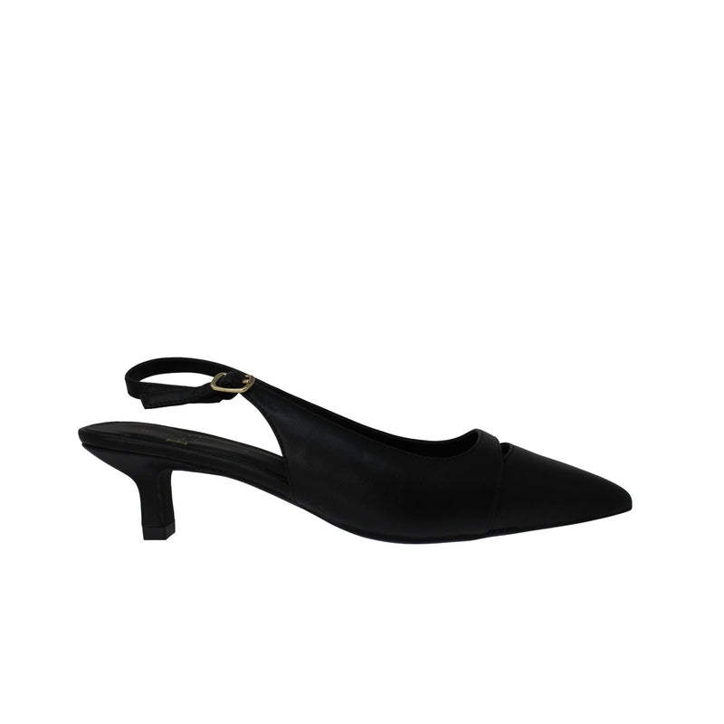 Linea Paolo Catalina Black Nappa / Polished Leather  CATALINA-L Women's