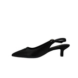 Linea Paolo Catalina Black Nappa / Polished Leather  CATALINA-L Women's