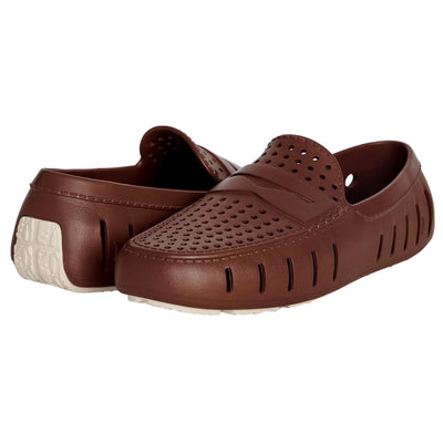 Floafers Country Club Driver 2.0 Driftwood Brown / Coconut  CC2BRWNWHT Men's