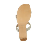 KAANAS Celine Double Diamond Band Heel Bronze  CELINE-BRONZE Women's