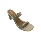 Kaanas Celine Double Diamond Band Heel Ice  CELINE-ICE Women's