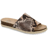 Journee Celine Slide Snake  CELINE-SNK Women's
