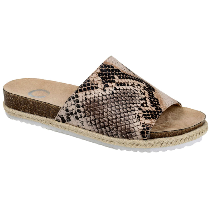 Journee Celine Slide Snake  CELINE-SNK Women's