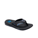 Reef Fanning Black / Pool Palm  CJ0610 Men's