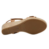 Rockport Briah II Two Band Tan Leather  CJ1070 Women's