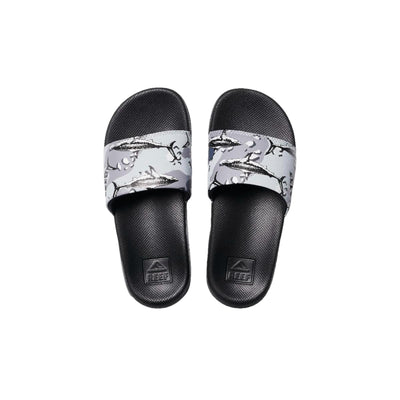 Reef One Slide Grey Camo Shark  CJ4111 Pre-School