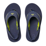 Reef Little Fanning Lime / Navy  CJ4180 Toddler