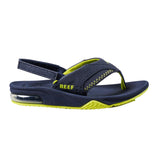 Reef Little Fanning Lime / Navy  CJ4180 Toddler