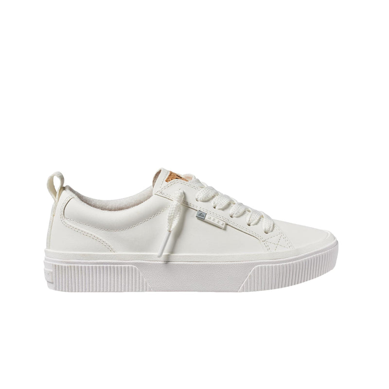 Reef Lay Day Dawn White Leather  CJ5183 Women's