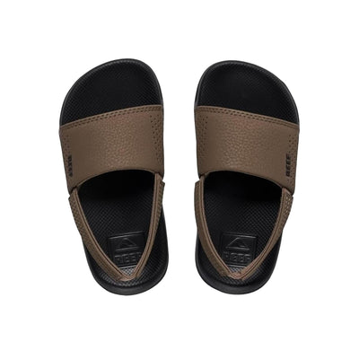 Reef Little One Slide Black / Tan  CJ5749 Toddler