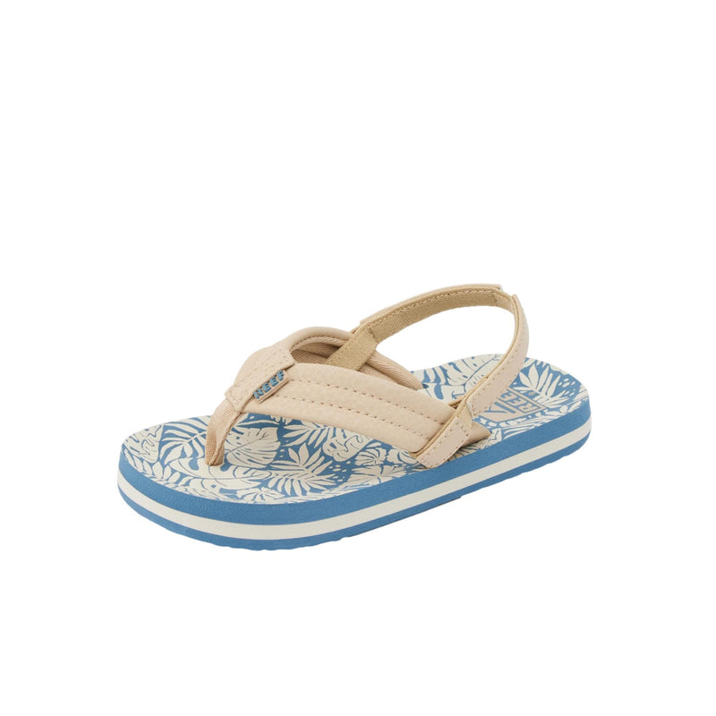 Reef Little Ahi Blue / Tan Palm  CJ6622 Toddler