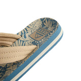 Reef Ahi Blue / Tan Palm  CJ6626 Pre-School