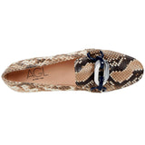 AGL Chain Link Loafer Fog Snakeskin  CL-LOAFER-FOG Women's