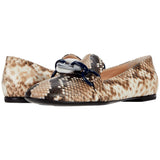 AGL Chain Link Loafer Fog Snakeskin  CL-LOAFER-FOG Women's